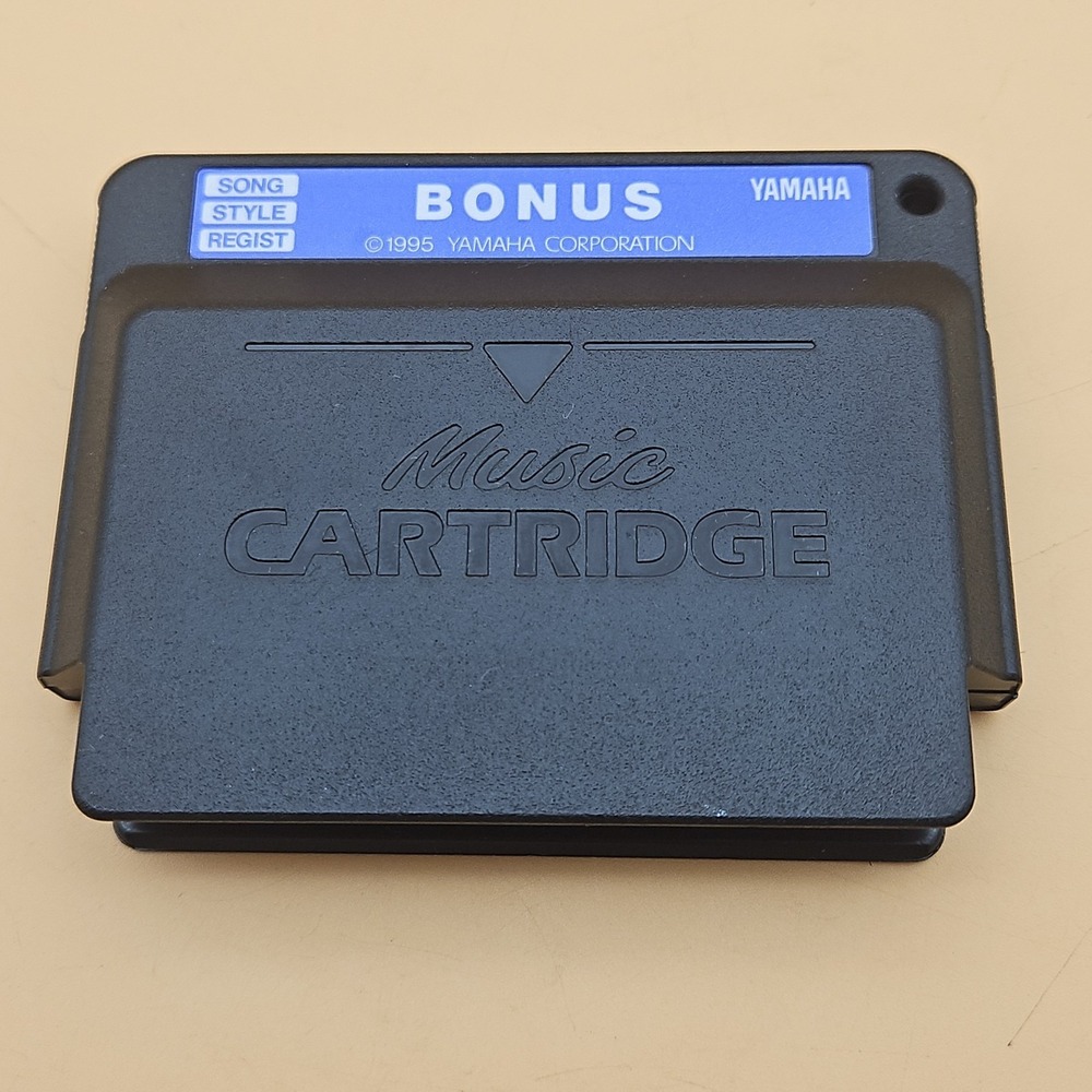 1995 Original Yamaha Keyboard Bonus Music Cartridge PSR 320 420 520 Song Style